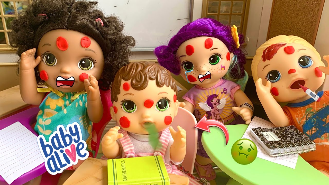 BABY ALIVE Class Sick at School! 🤢