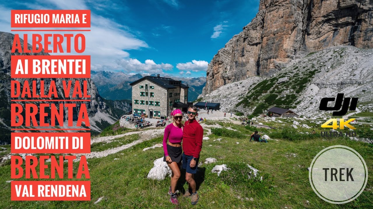 Rifugio Brentei, Dolomiti di Brenta, accesso da Val Brenta, ritorno da rif. Casinei e Vallesinella