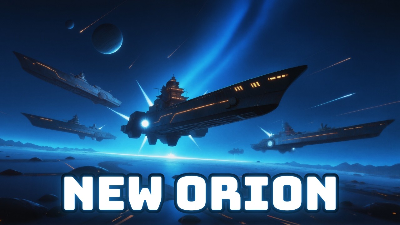 Rolling Down to New Orion | Epic Space Shanty (Lyrics Video)