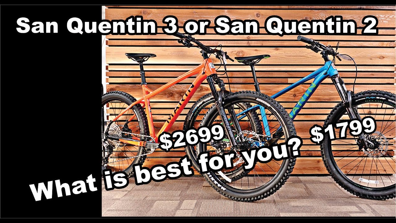 2022 Marin San Quentin 2 VS. San Quentin 3 | Specifications, details, differences and why you'd buy
