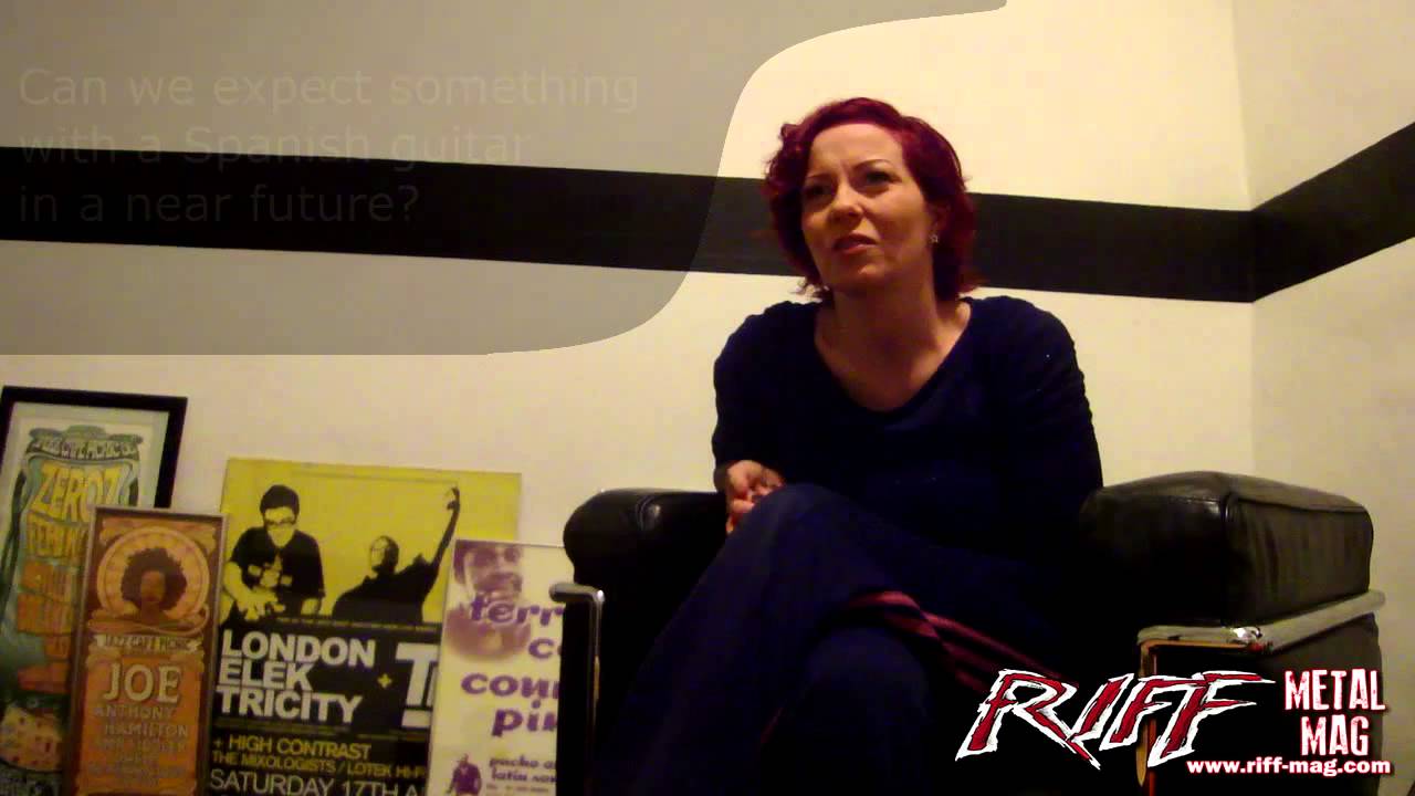 Anneke Van Giersbergen -- 2013-10-19 -- Interview @ Jazz Café, London, UK