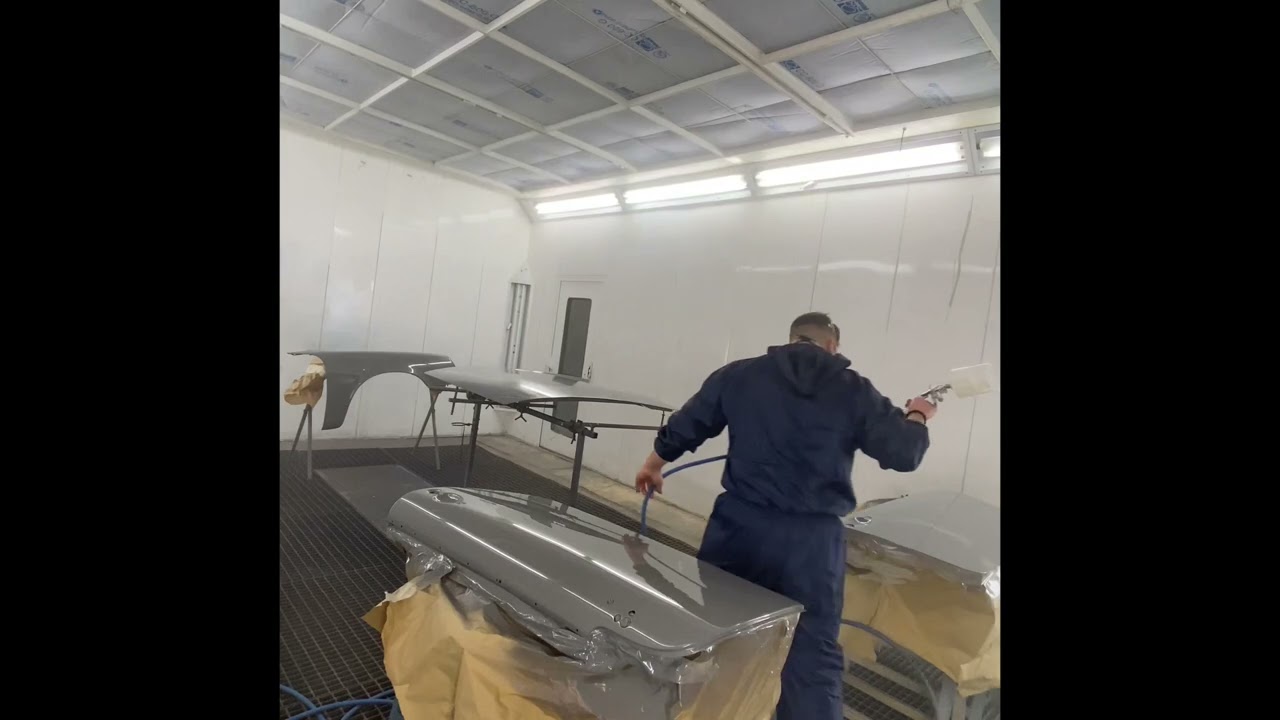 Peinture porsche 911 gris nardo