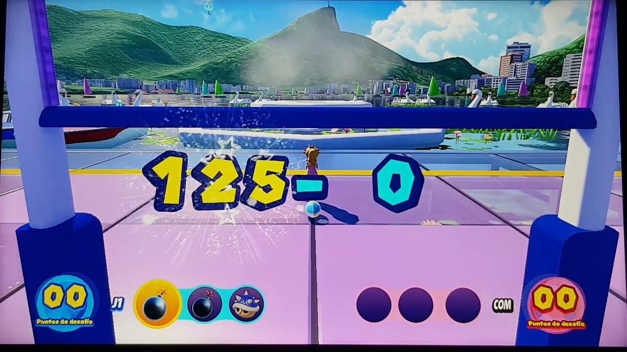 Mario & Sonic Rio 2016 Tournament Duel Rugby Sevens #1 (Team Peach/Girls)