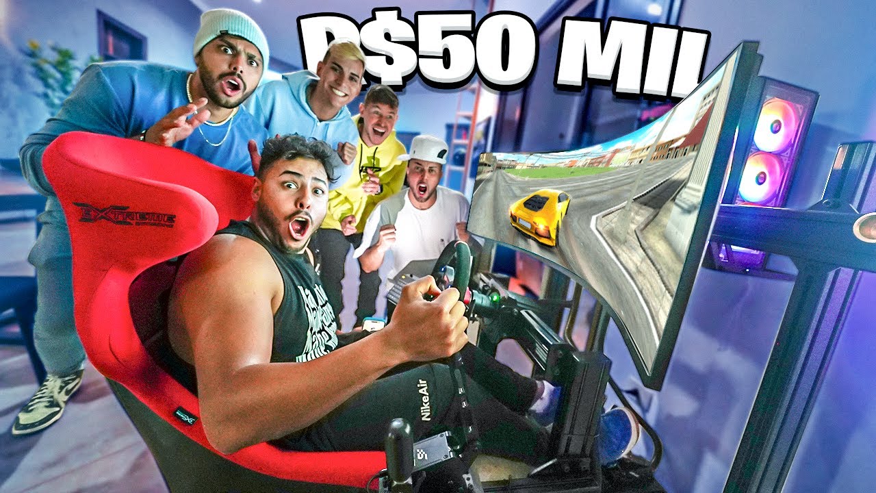ESSE &Eacute; MEU NOVO SIMULADOR DE DRIFT DE 50.000 REAIS