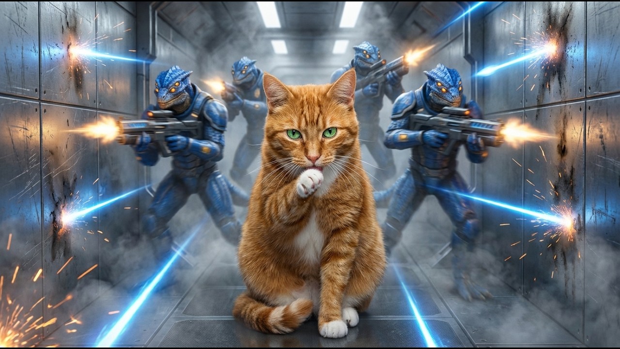 The Deathworld Cat Sat Still Through Alien Threats... Then They Learned Why | HFY | Sci-Fi