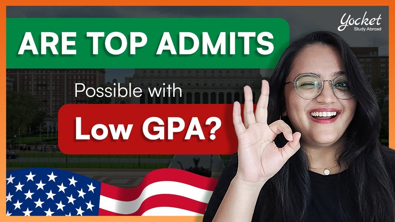 Get Top Admits With a Low GPA? | Study Abroad With Low GPA | Masters in USA With Low Percentage