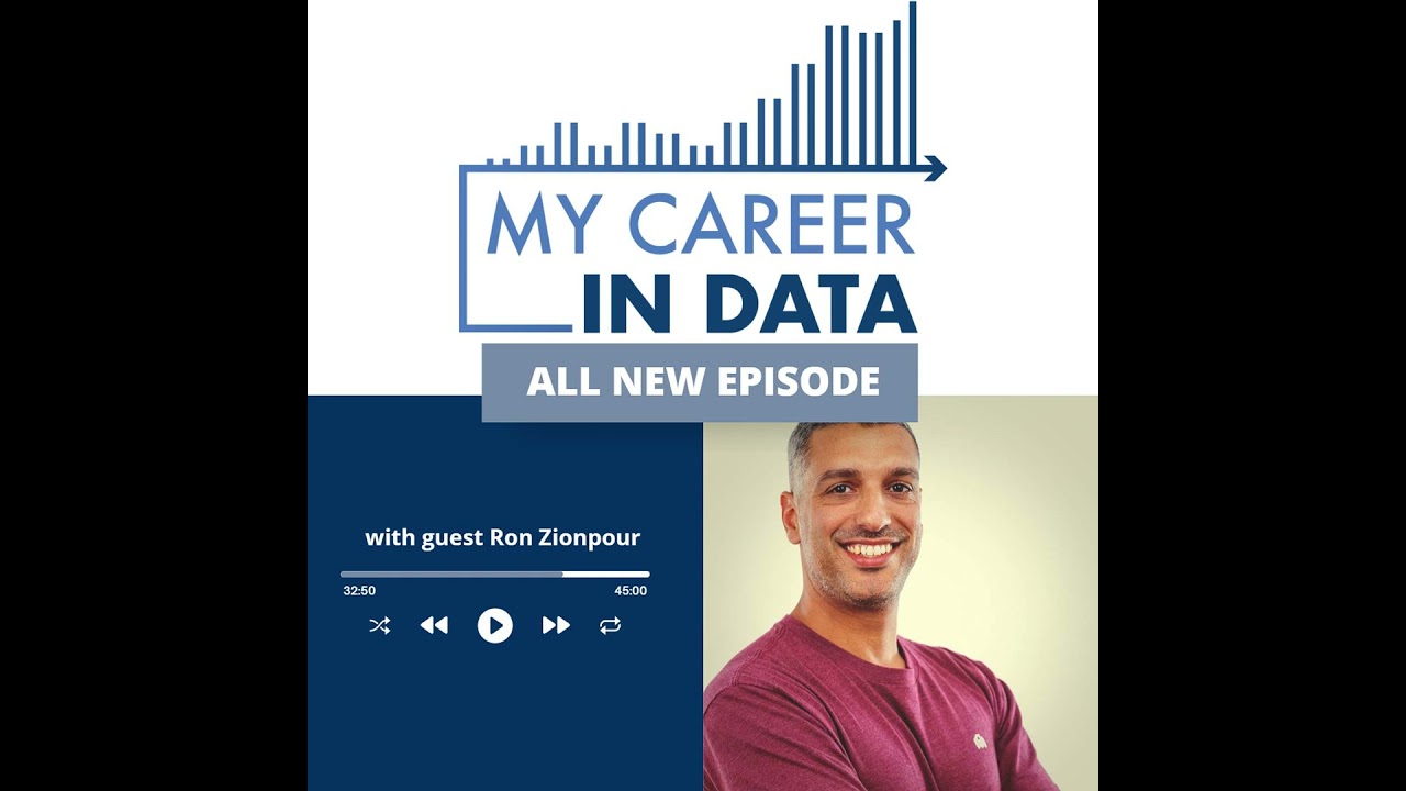 My Career in Data Season 4 Episode 04: Ron Zionpour, Chief Technology Officer, Healthee