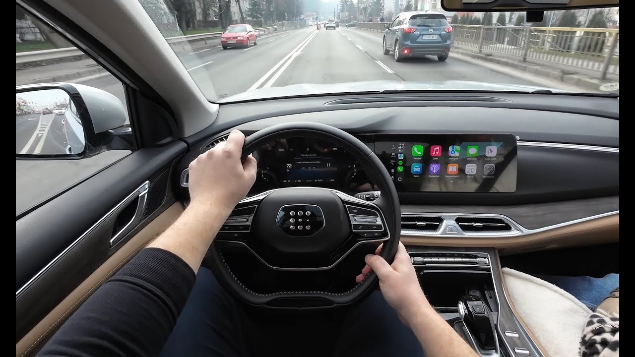 DFSK E5 Plug-in Hybrid | POV Test Drive | No Talking