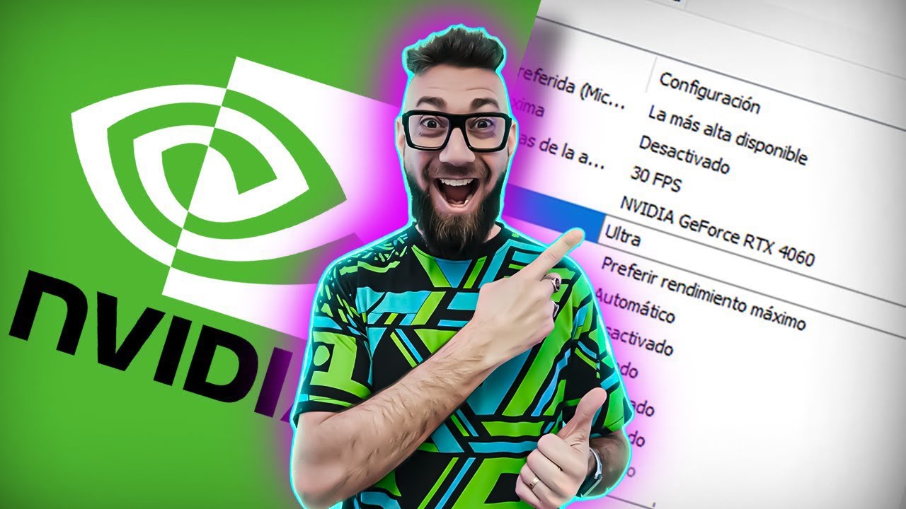 ✅ Configuración PERFECTA para PANEL de CONTROL de NVIDIA🔥(+FPS) (OPTIMIZACION Paso a Paso)