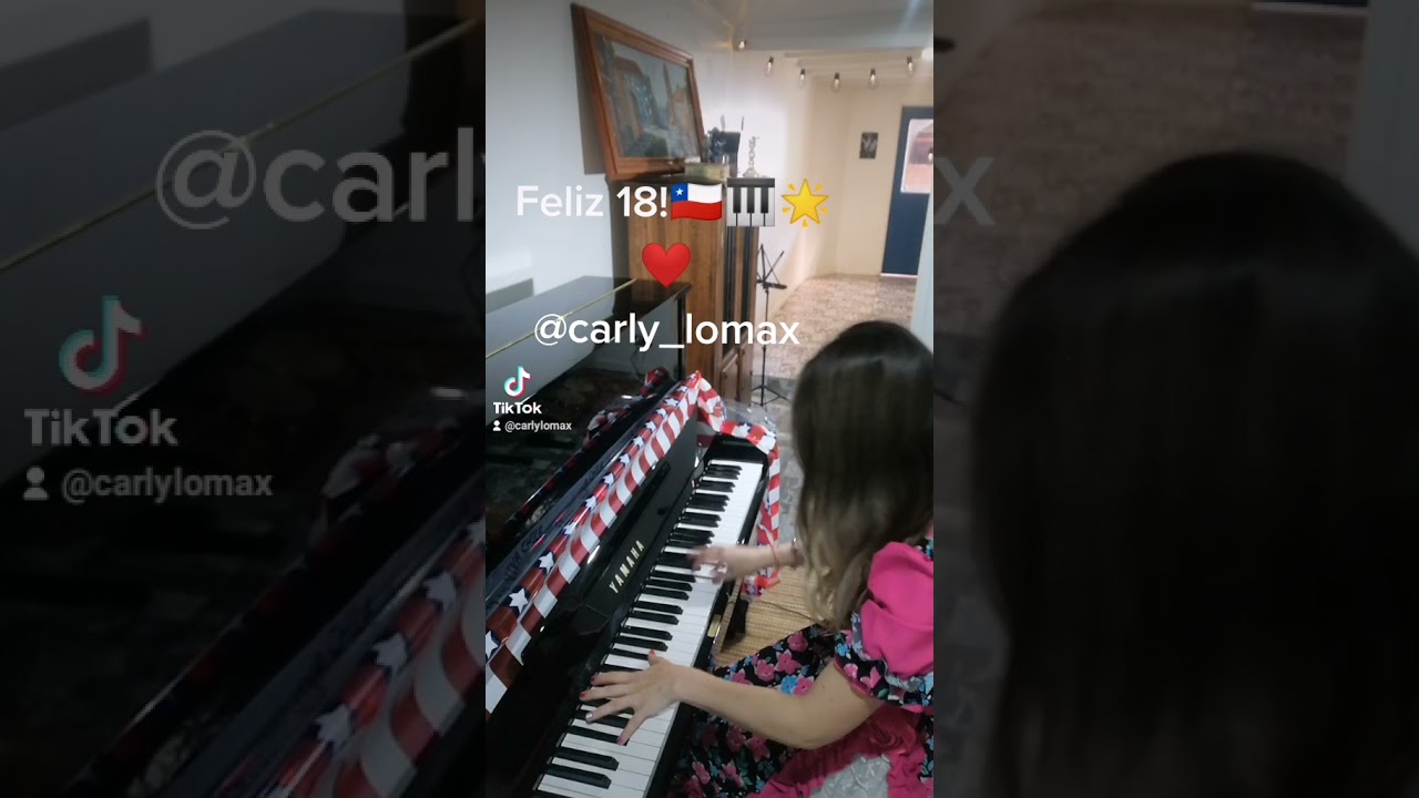 La Consentida.!!(Cueca chilena. Piano) 🇨🇱🌟