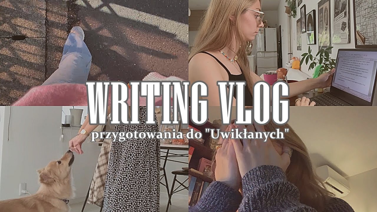 WRITING VLOG 🌱 | przygotowania do 