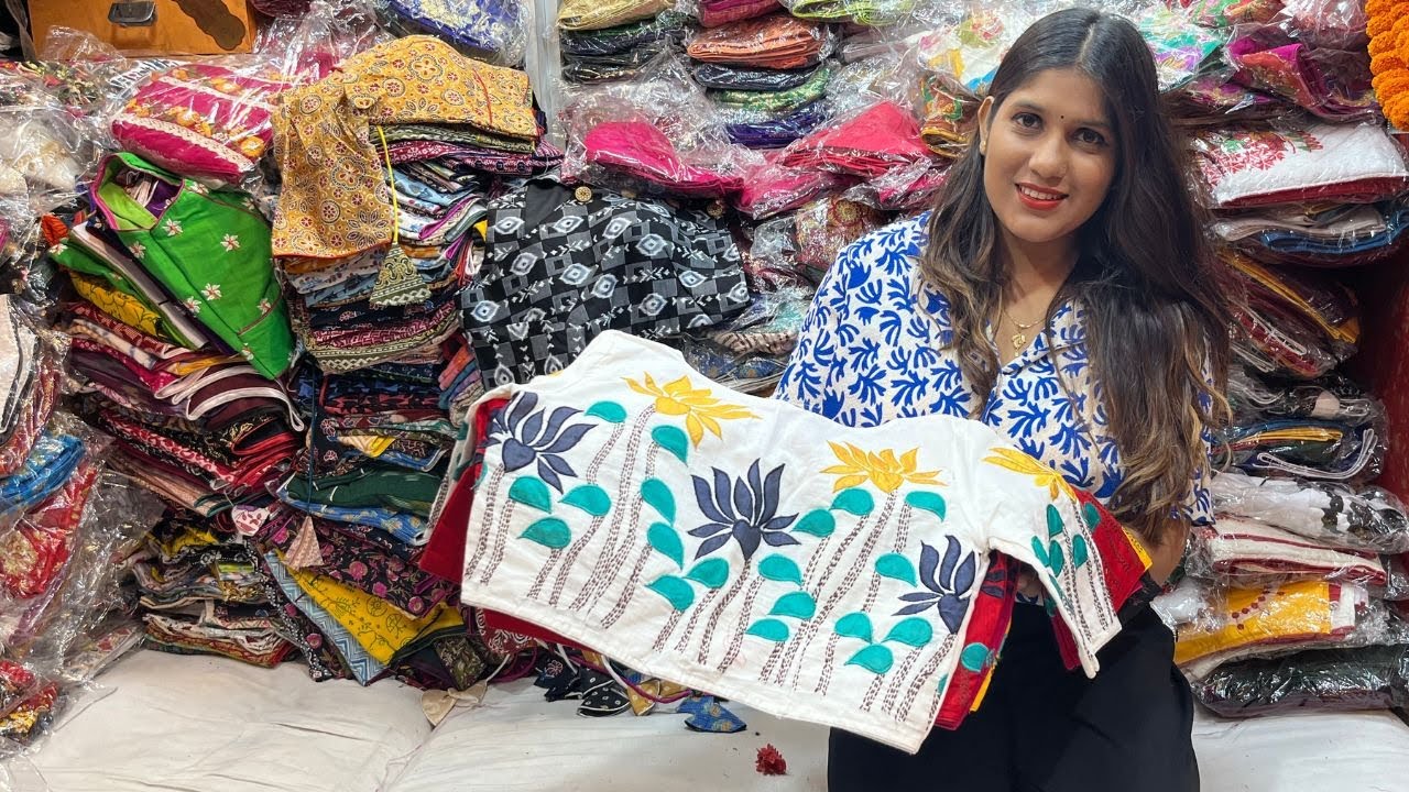 Blouse Manufacturer in Kolkata Barabazar | Blouse Market in Kolkata