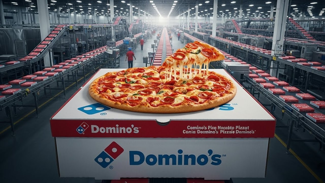 Inside the Domino's $17 Billion Pizza Factory – How 3 Million Pizzas Are Made Every Single Day