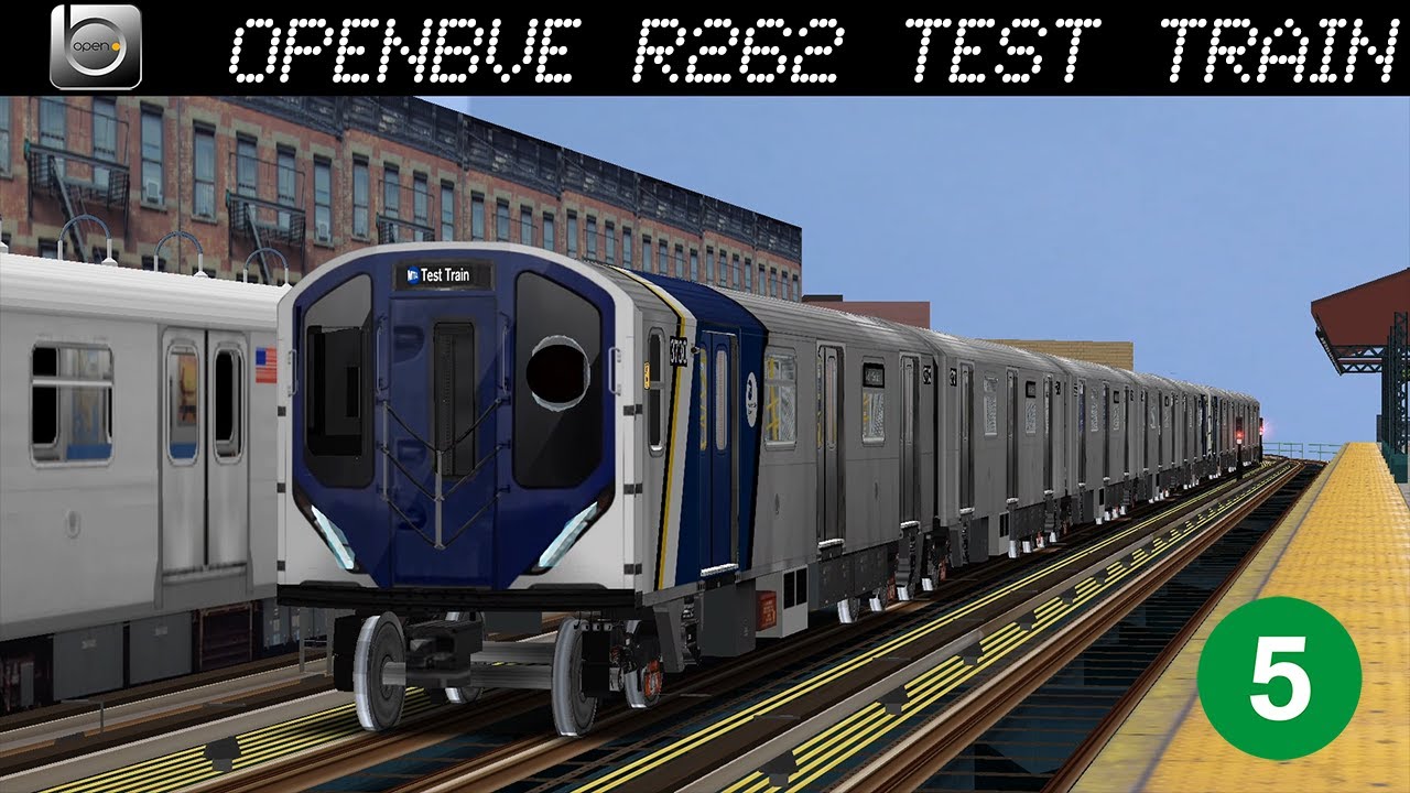 OpenBVE: R262 Test Train On the 5 Line