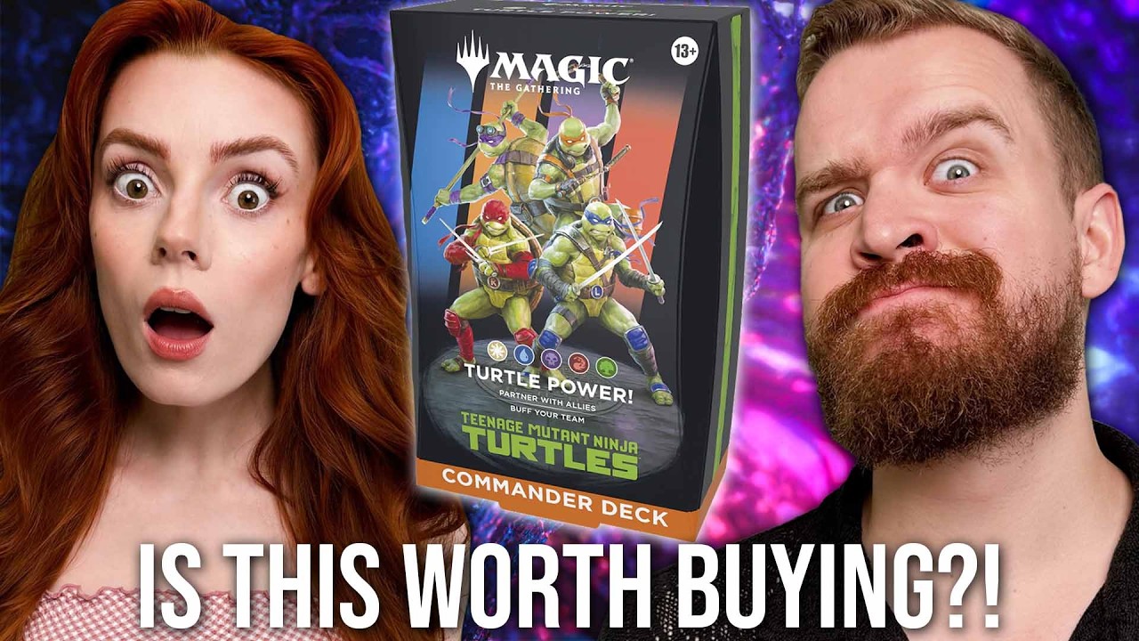 Should YOU Buy Turtle Power?!? | Teenage Mutant Nija Turtles Commander Precon | Magic The Gathering