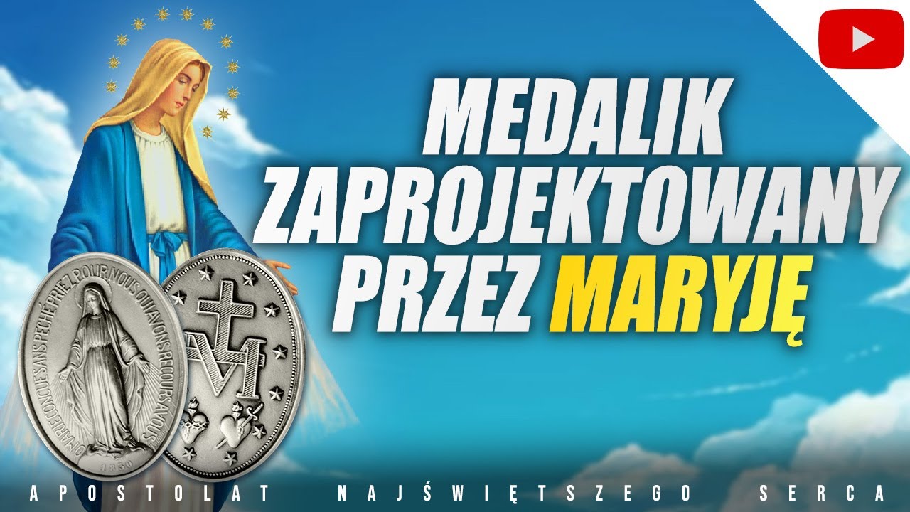 Medalik, który zmienił świat #NiepokalaneSerceMaryi #NajświętszeSerceJezusa