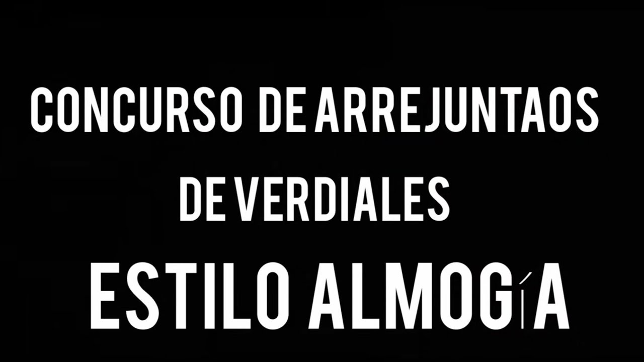 Concurso de Verdiales Estilo Almogía de Arrejuntaos, celebrado en Pizarra el día 25 de octubre 2025.