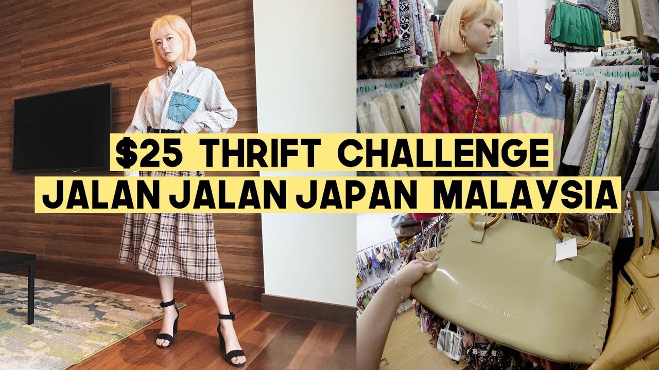 $20 Thrift Challenge at Malaysia: Jalan Jalan Japan | Q2HAN
