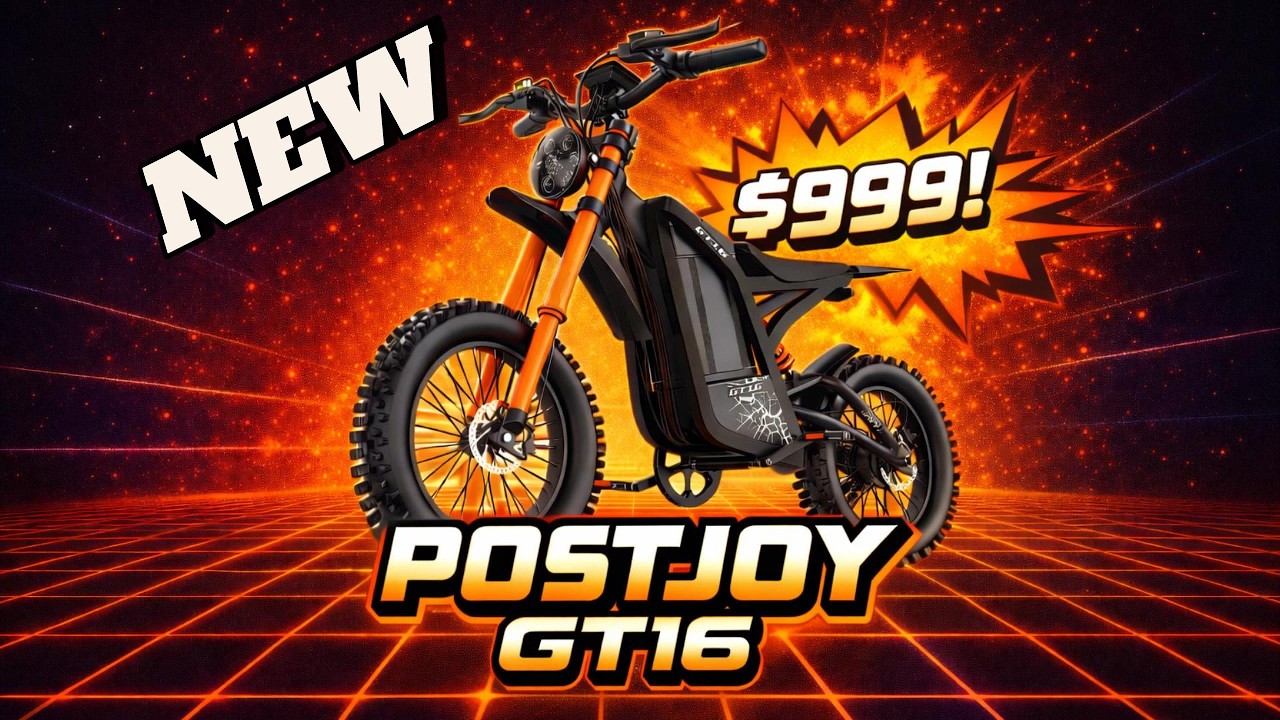 Мини-электромоторон за 999 долларов, который шокирует индустрию | Обзор PostJoy GT16