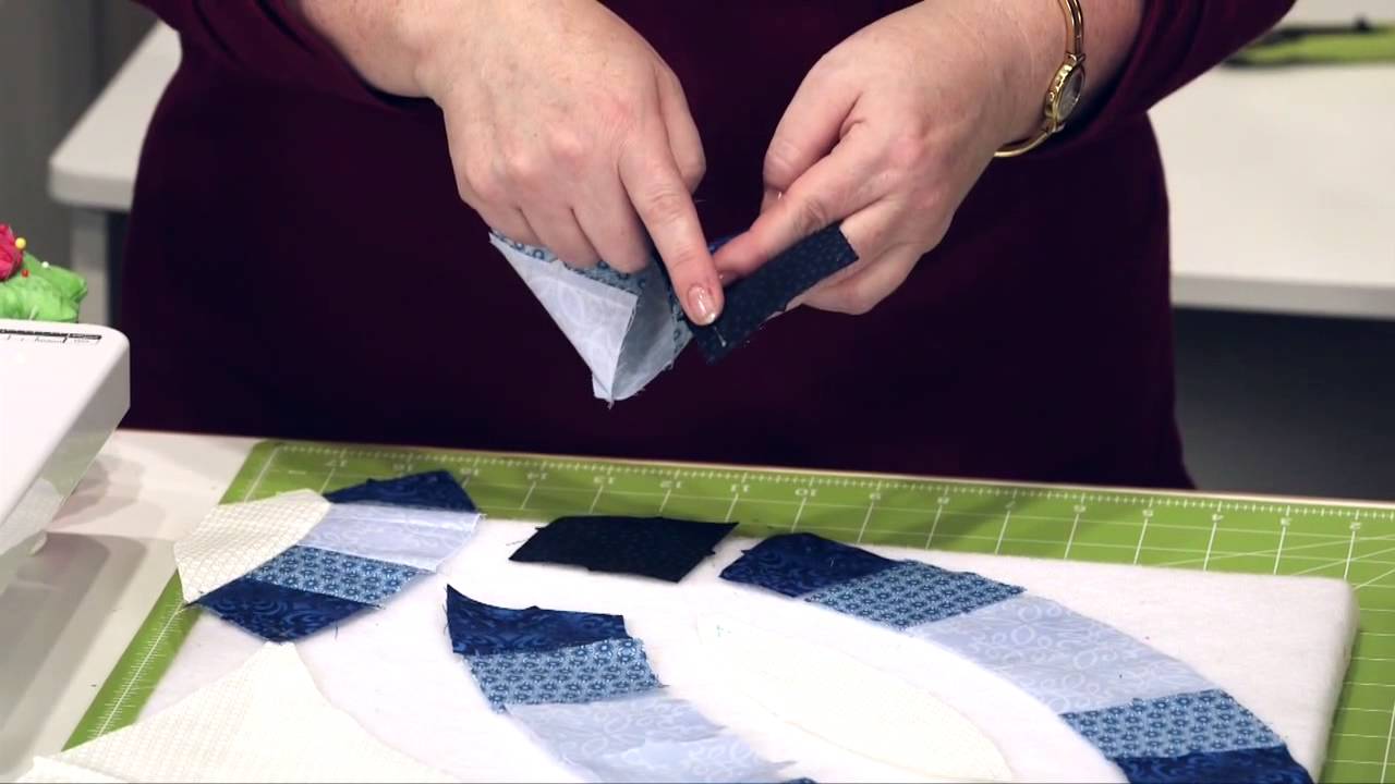 Quilting Tips - Classic Double Wedding Ring Table Runner