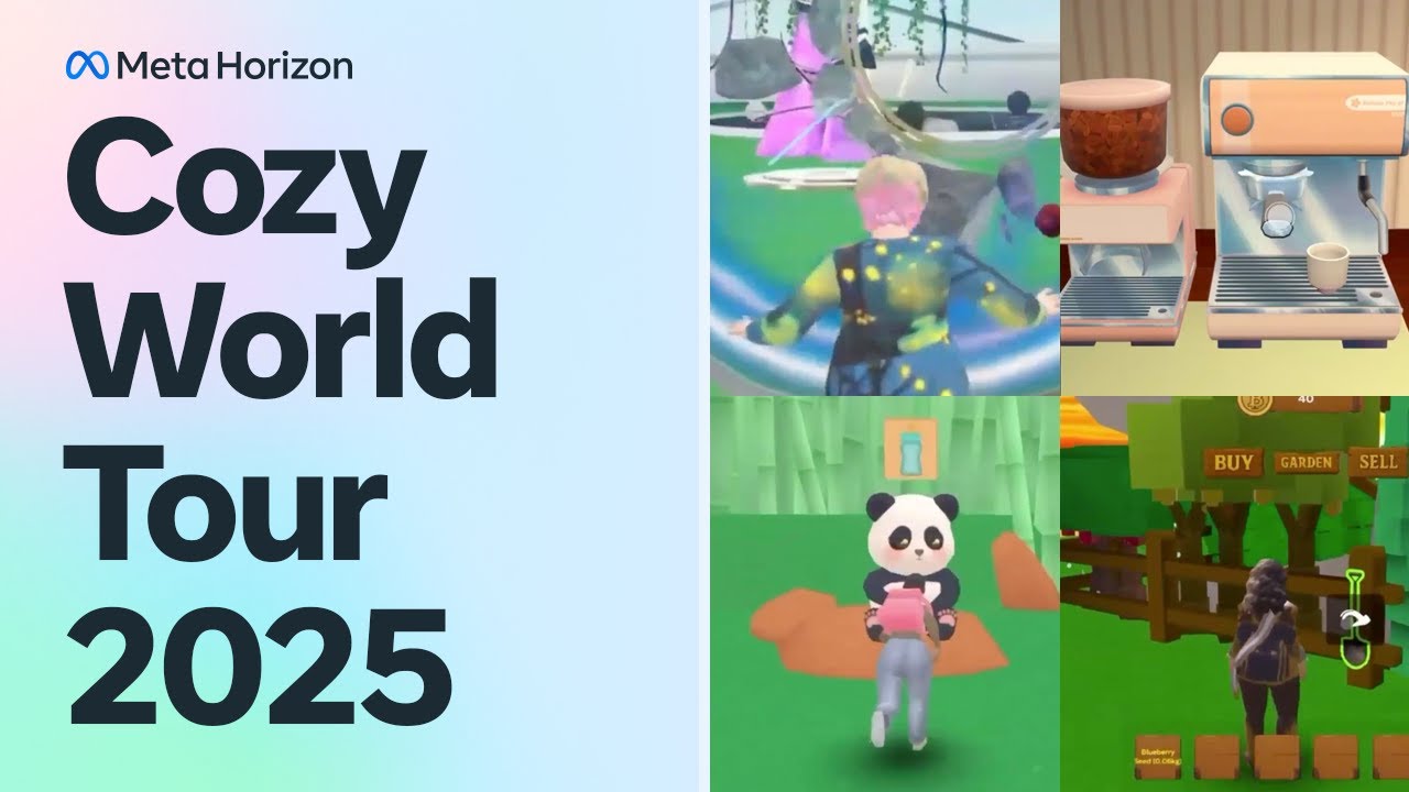 4 уютных мира, 4 книги по дизайну | Миры в Meta Horizon