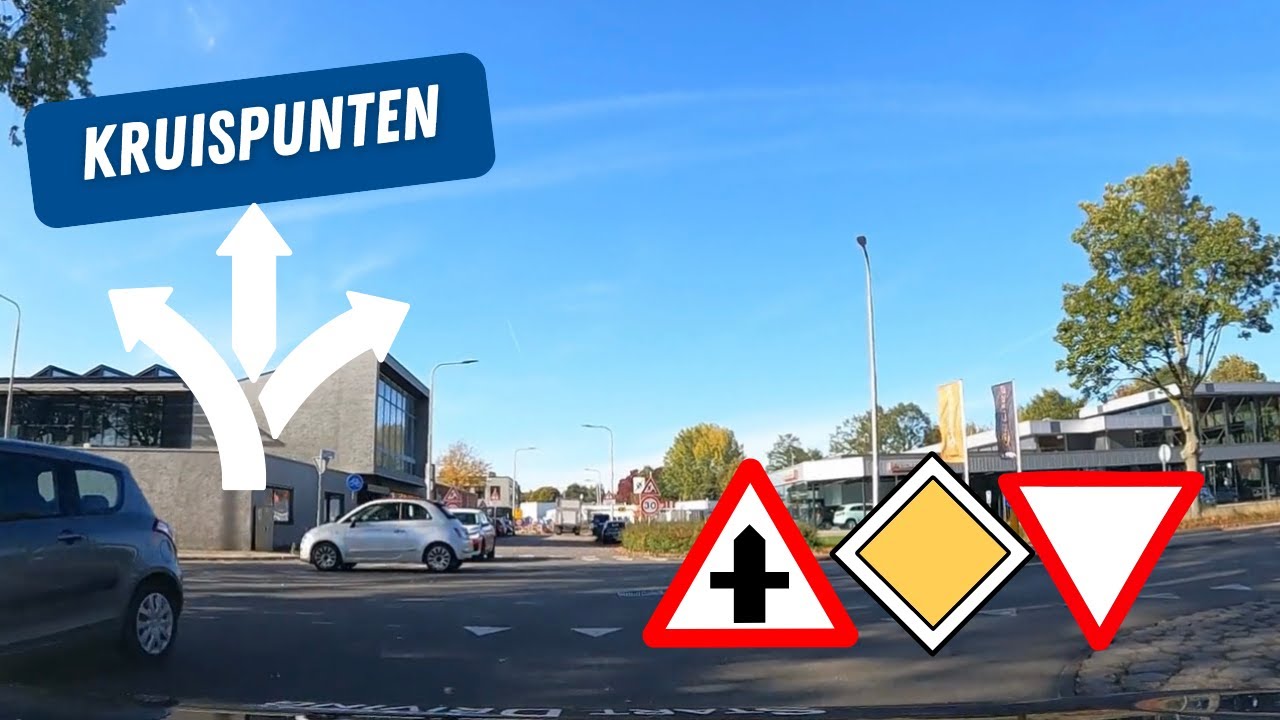 Rijschool Start Driving | Kruispunten