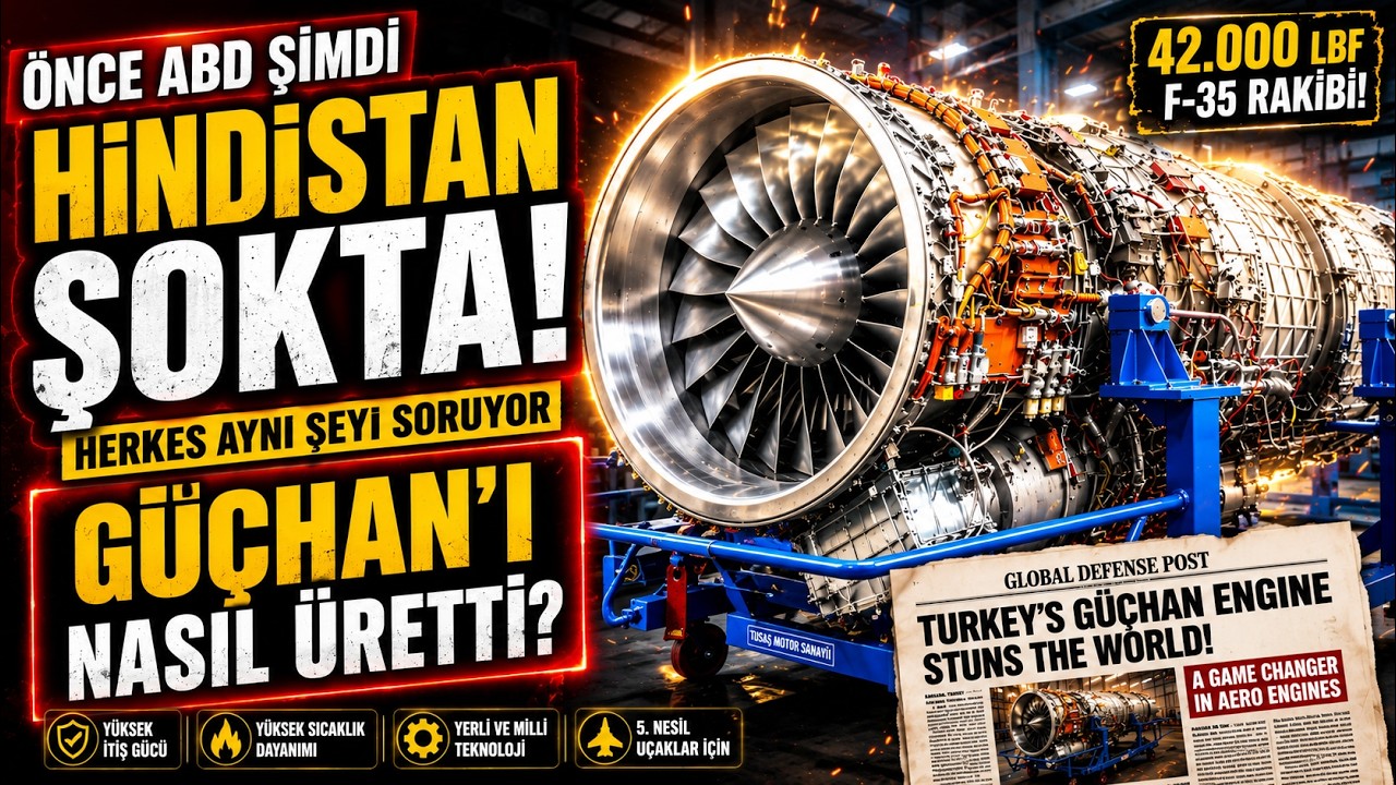G&Uuml;&Ccedil;HAN MOTORU HİNDİSTAN MEDYASINI HAYRAN BIRAKTI SAHA EXPO 2026 - SAVUNMA SANAYİ