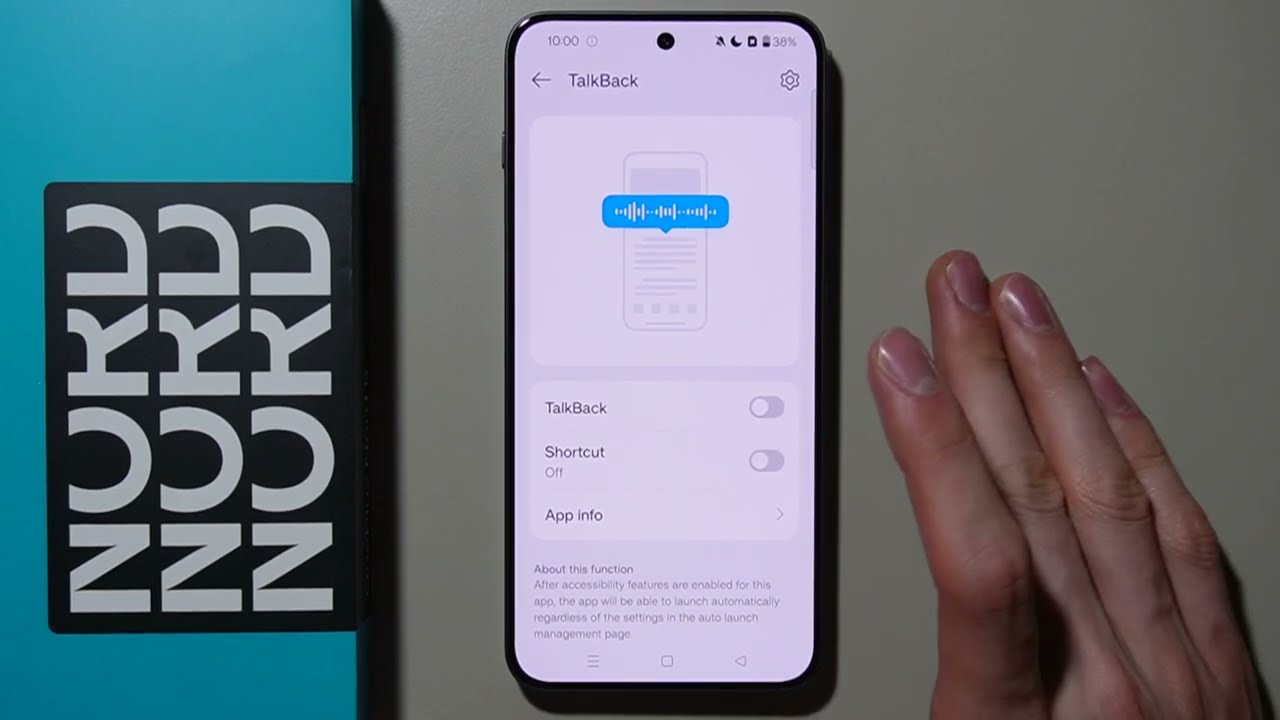 OnePlus Nord 5: How to Turn Off Talkback