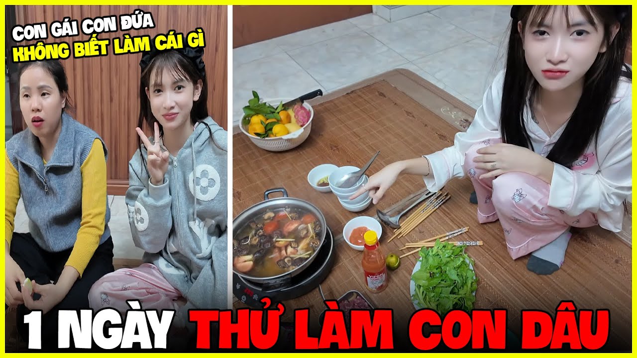 Ngọc Diệp | 1 Ngày Thử Làm Con Dâu Bố Mẹ Mướp Sẽ Như Thế Nào ???