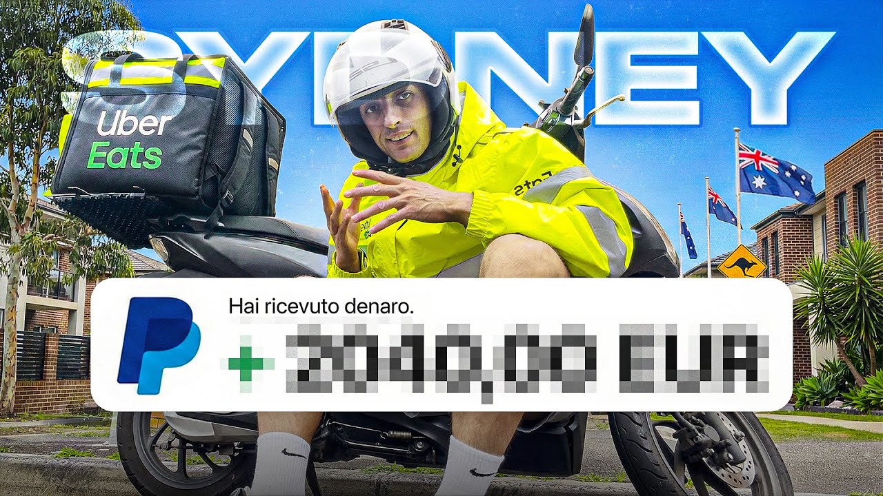 LAVORO come RIDER In AUSTRALIA( Ecco Quanto GUADAGNO)