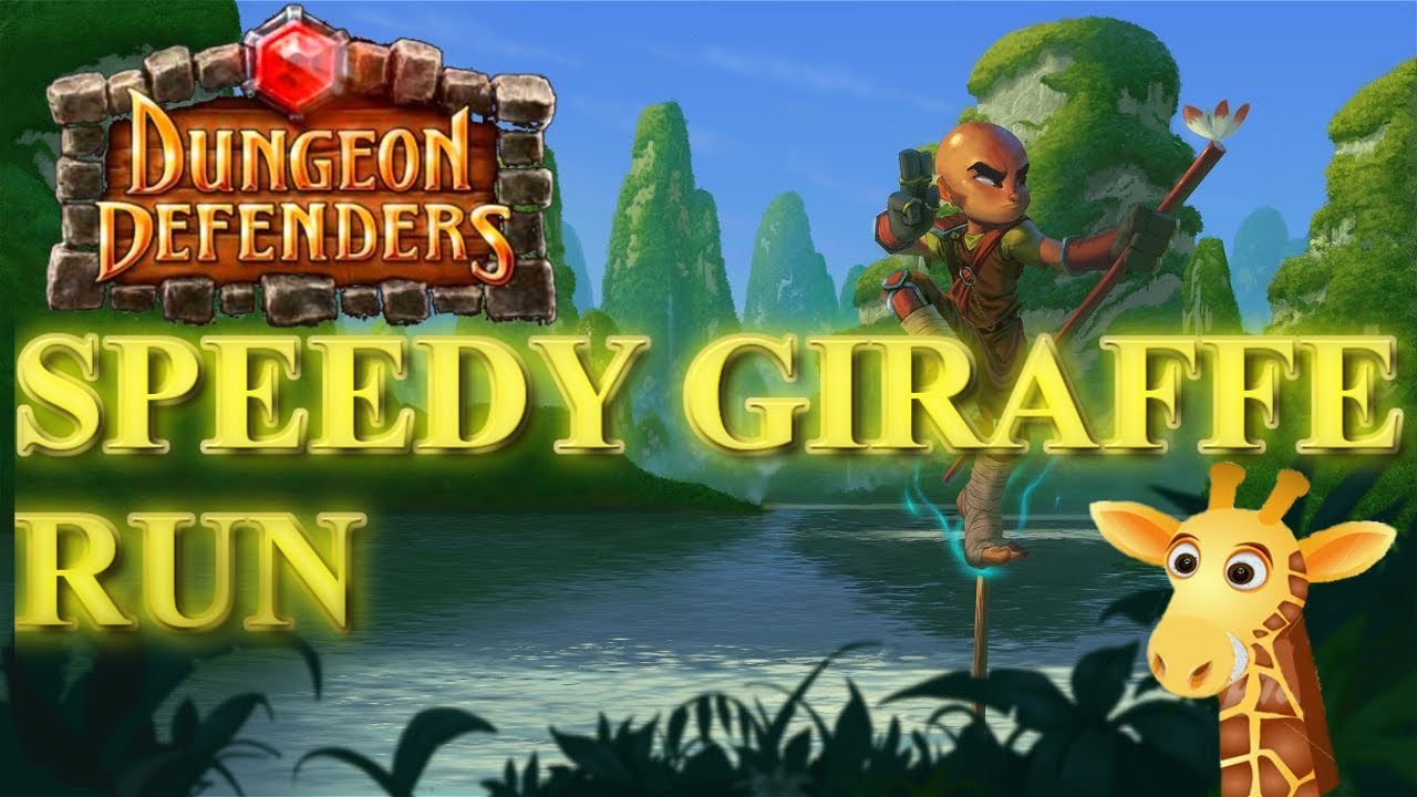 Dungeon Defenders (PS3) Speedy Giraffe Run Mistymire (Insane)
