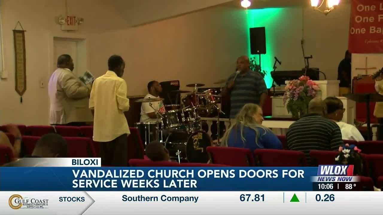 Miracle Temple Church of God reopens doors weeks after being vandalized