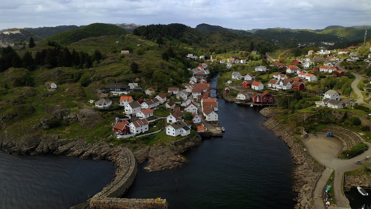 Sogndalstrand   juni 2021 - A scenic flight
