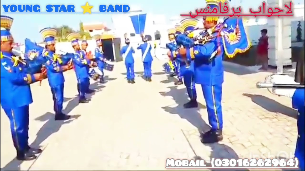 جیوے پاکستان مارچ Fauji band gujrat (03016262964)
