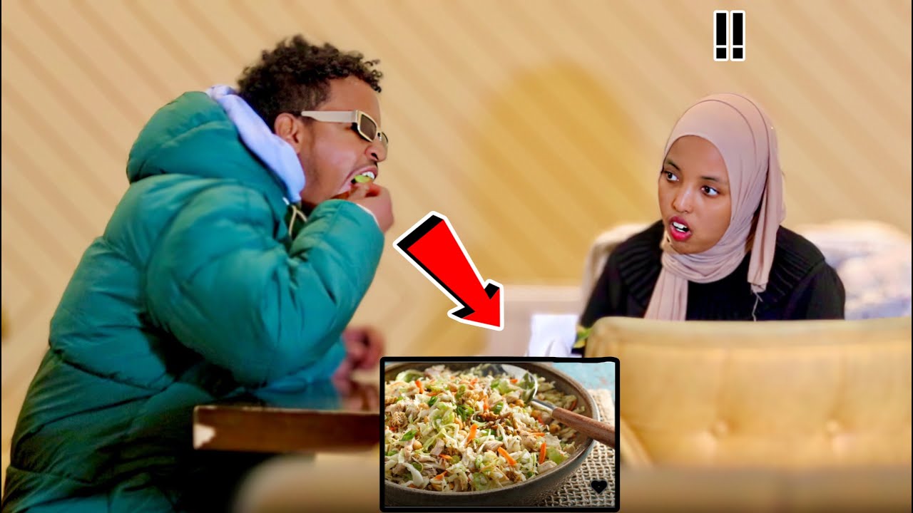 Cuntadii Ay Dalbadeen Ayaan Ka Cunay Si Aan Utijaabiyo Falcelintooda | Very Funny Public Prank |