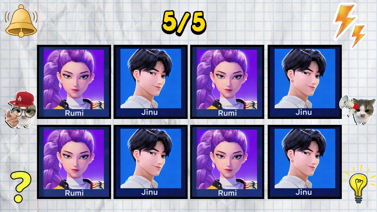 Say The Word On Beat Challenge | Level 1 - 5 | Level Easy to Insane & Kpop Demon Hunters Edition