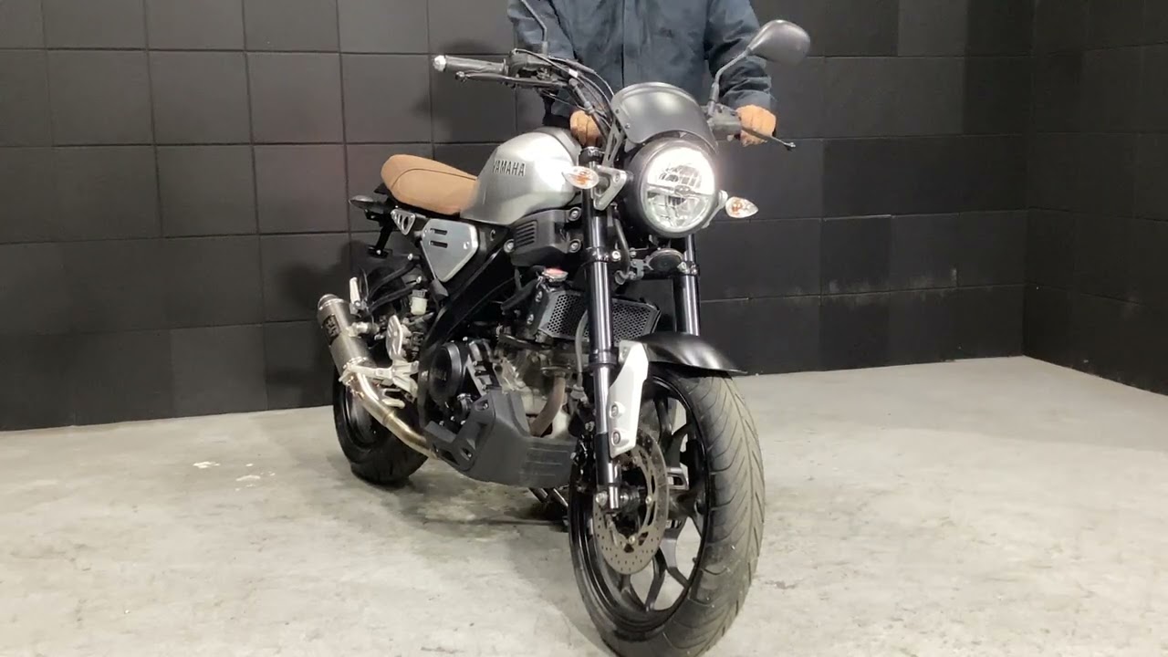 XSR155　どこか懐かしさを感じるちょうどいいサイズ感の単気筒ネイキッド！【エンジン始動動画】
