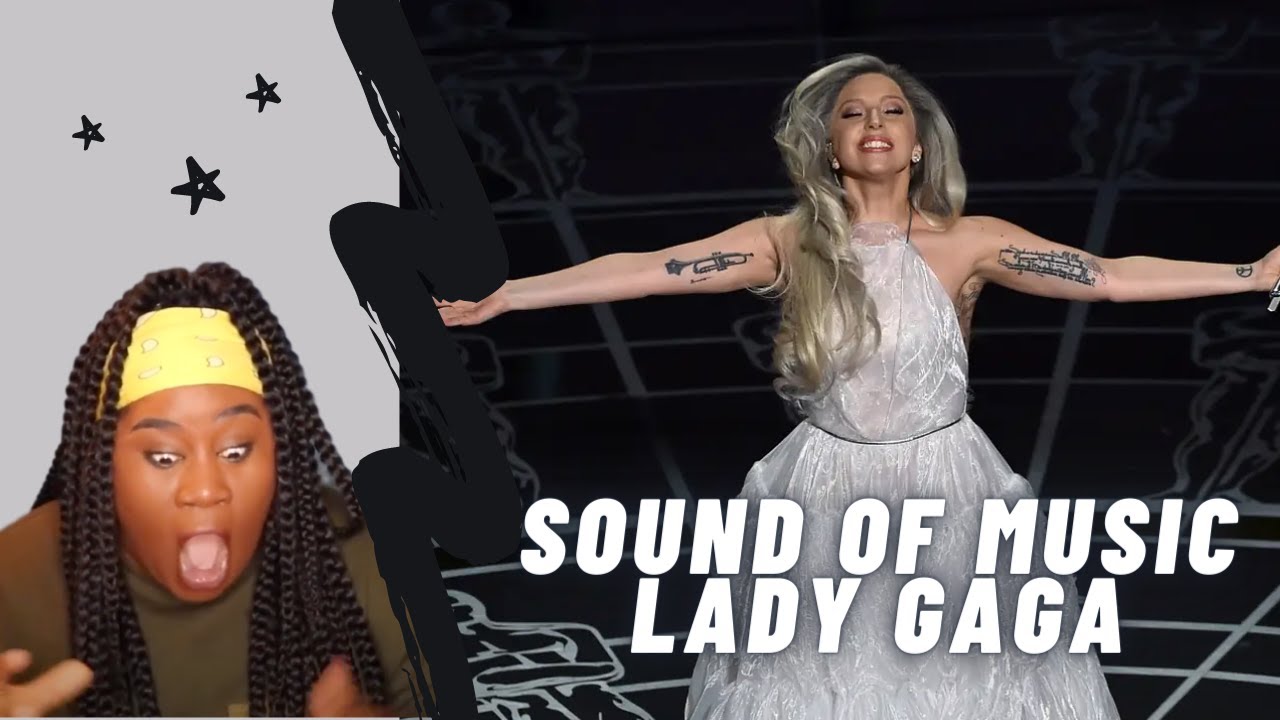 AJayII reacting to Lady Gaga's Sound of Music performance (2015 Oscars) (reupload)