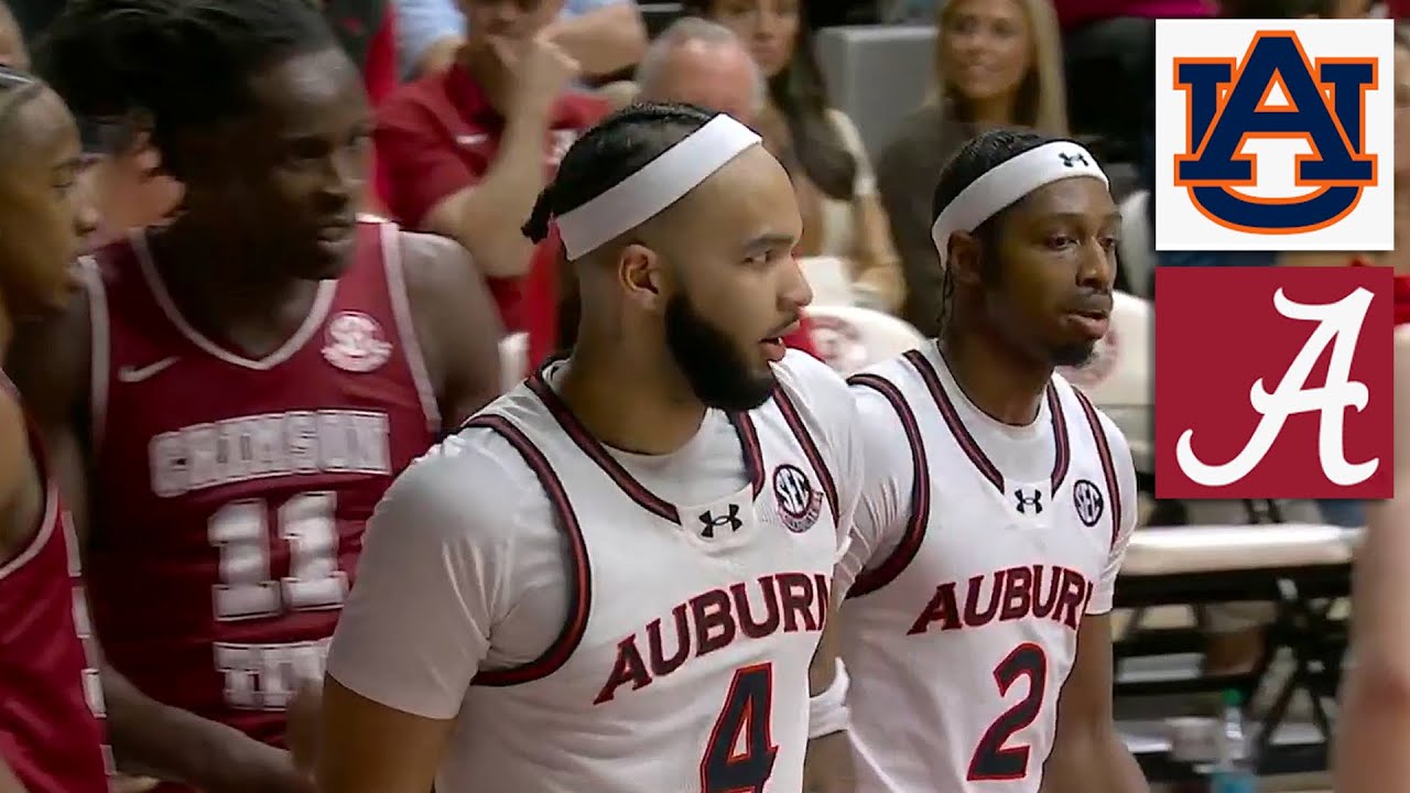#1 Auburn vs #2 Alabama Men's College Basketball Highlights Full Game, Feb 15 2025