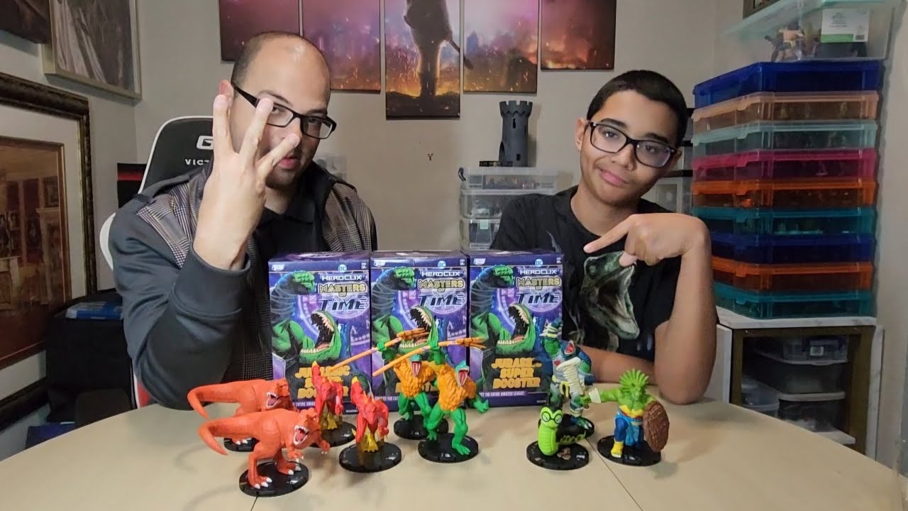 Heroclix 3x Masters of Time Mega Booster Pack Opening and Unboxing