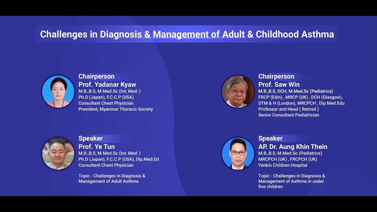 Challenges in Diagnosis & Management of Adults and Childhood Asthma