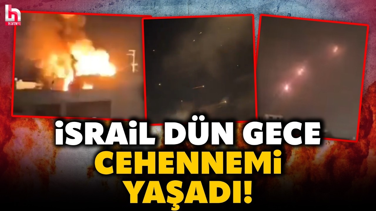 Hem İran hem Hizbullah… İsrail’in bir çok kenti iki yönden gelen yüzlerce füzenin hedefi oldu!