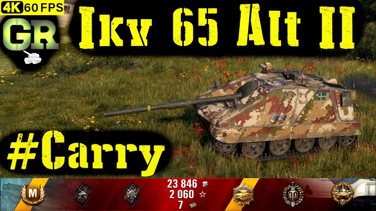 World of Tanks Ikv 65 Alt II Replay - 10 Kills 2.2K DMG(Patch 1.4.1)