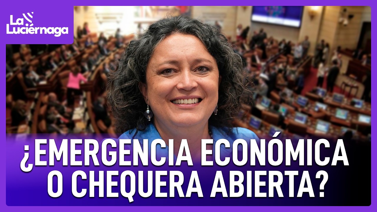 ¿Quién vigila la plata de la emergencia económica? Entrevista con Angélica Lozano | La Luciérnaga