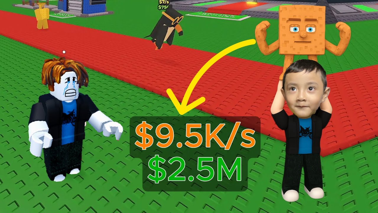 Bạn Bo cướp được te te te sahur 2.5M trong Roblox