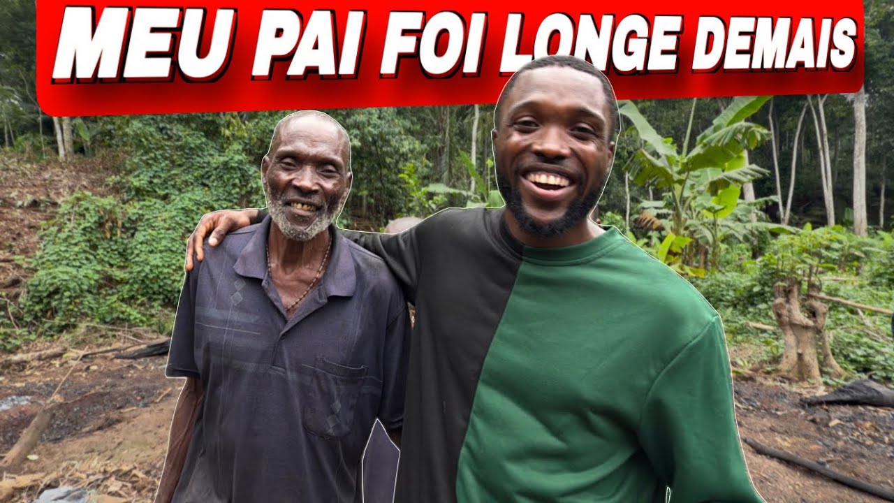 Um dia comigo na ROÇA do meu PAI: como é a vida na roça na ilha do Príncipe 🇸🇹