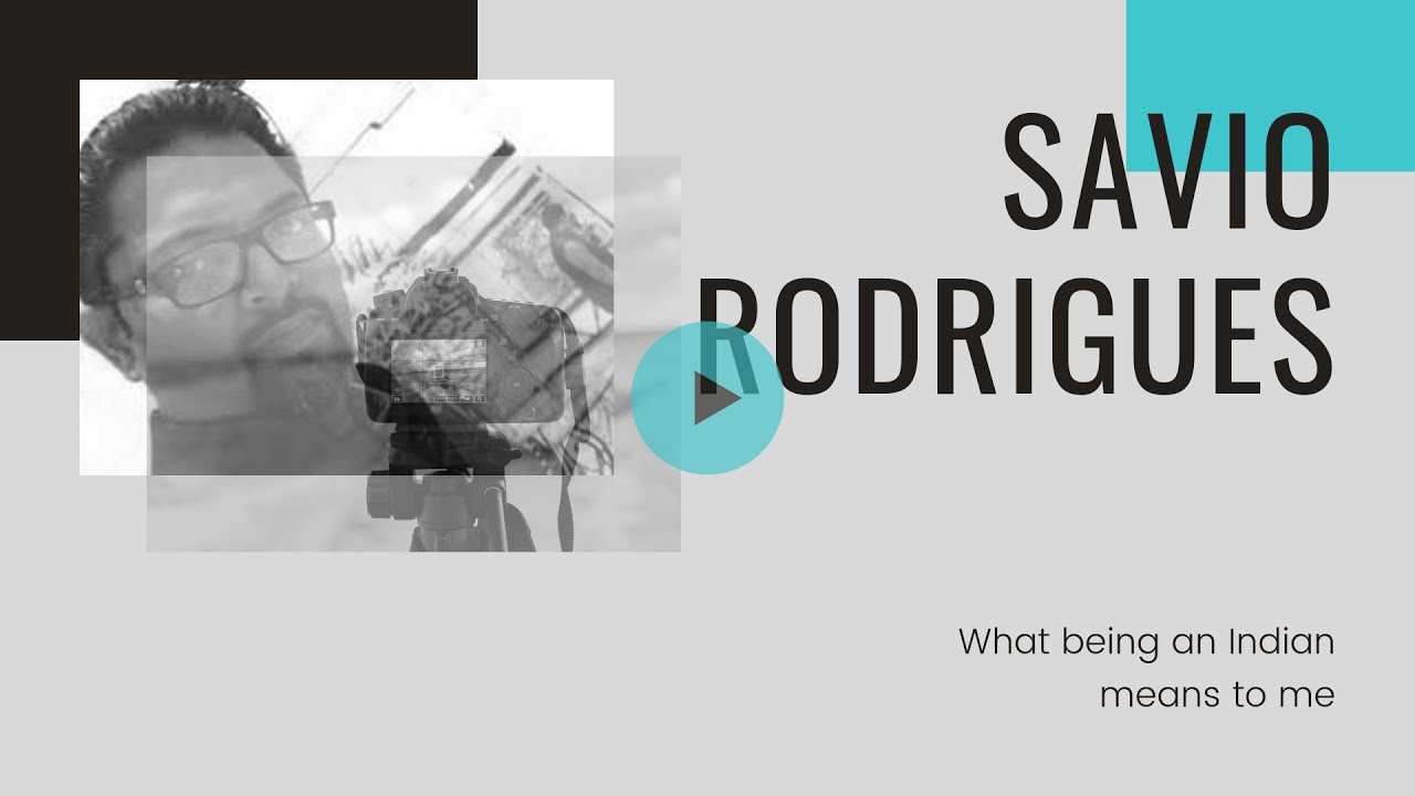 Savio Rodrigues, Editor of The Goa Chronicle on what it feels to be an Indian