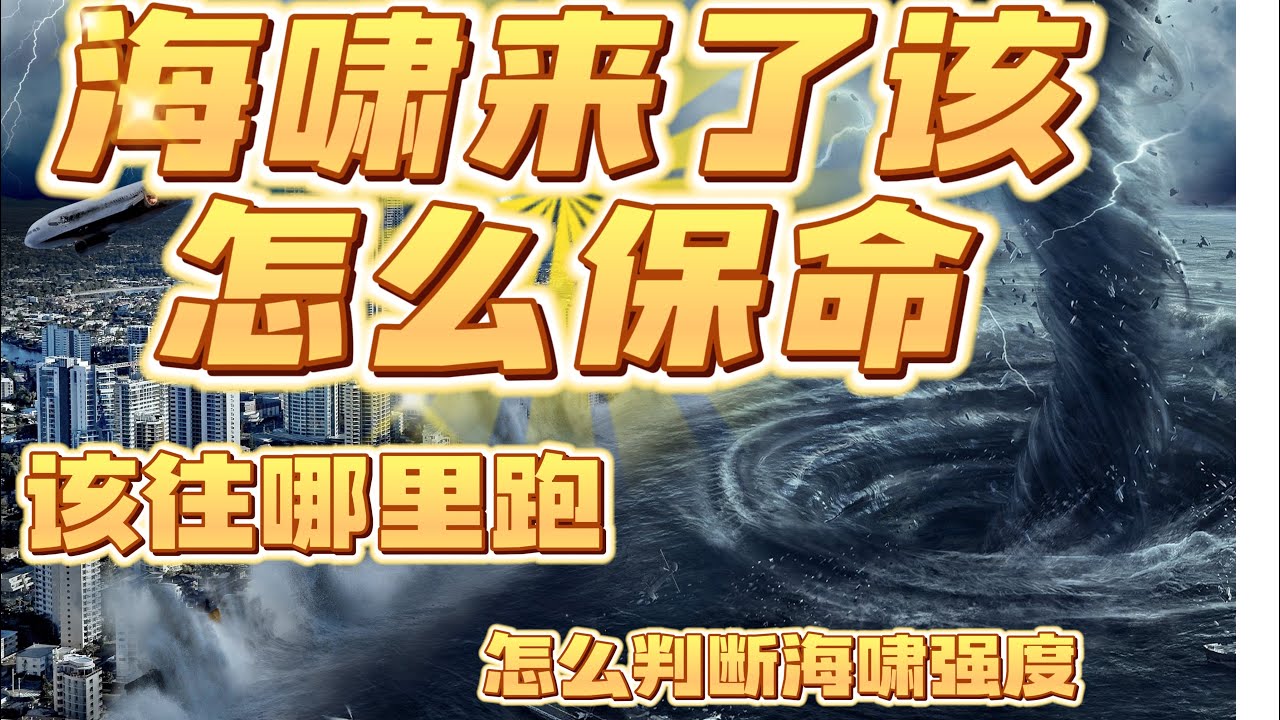 海啸突来！几步保命法则+逃生方向指南，看懂这几点能救全家！