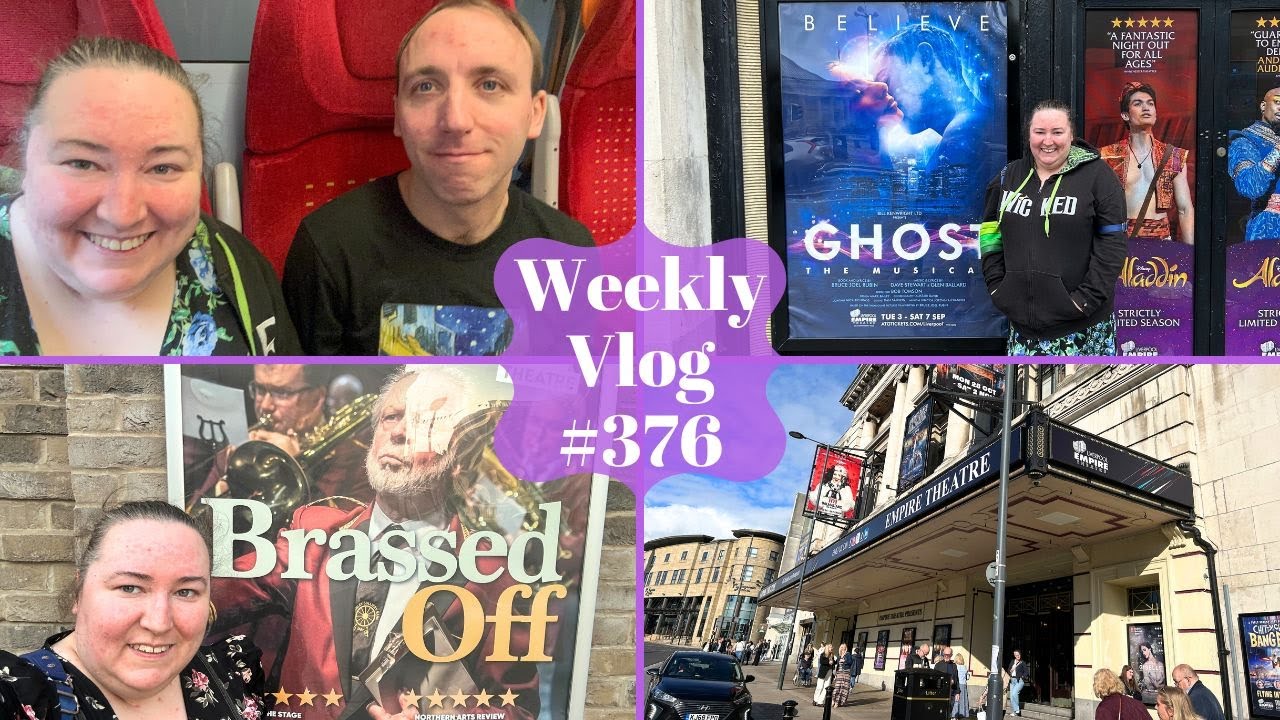 Weekly Vlog #376 - A Trip To Liverpool, Shopping In Primark and 2 Trips To The Theatre