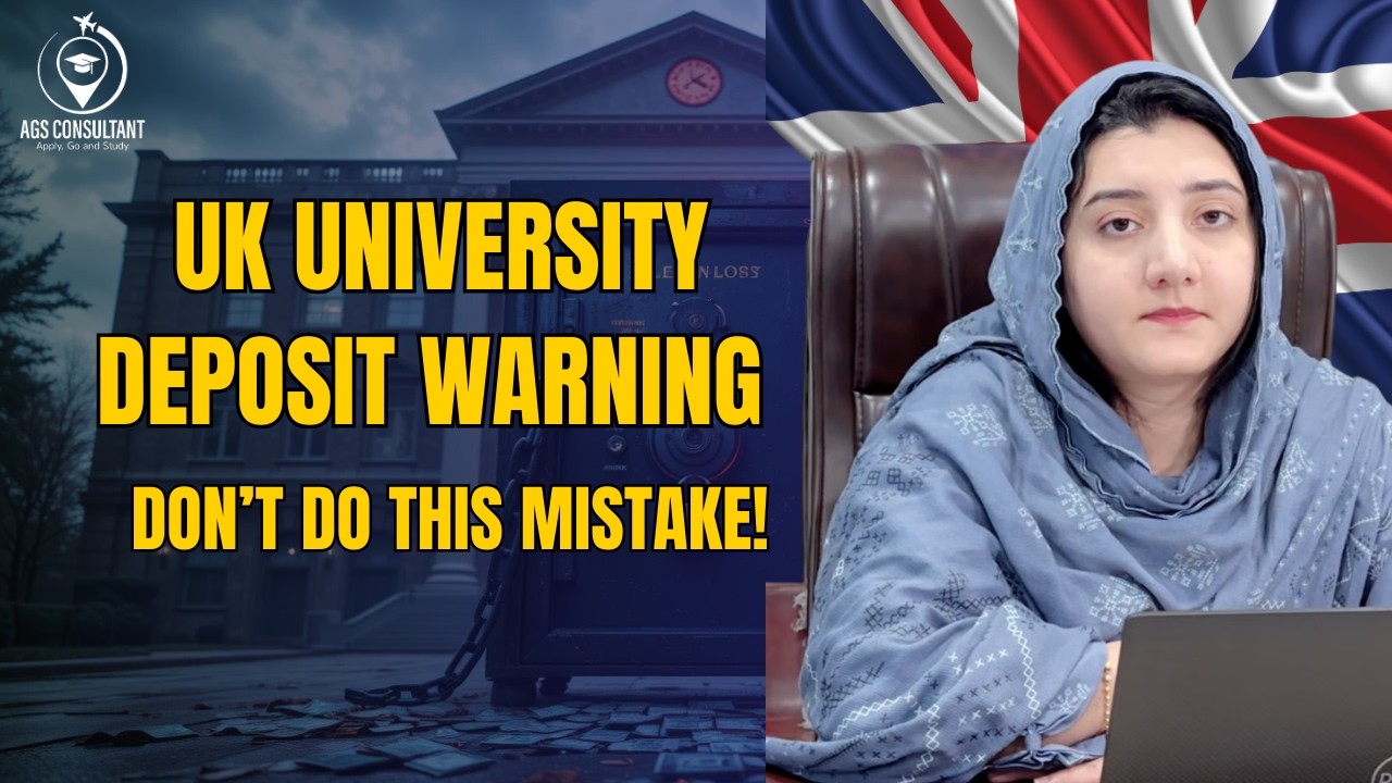 Before Paying UK University Deposit – Watch This!